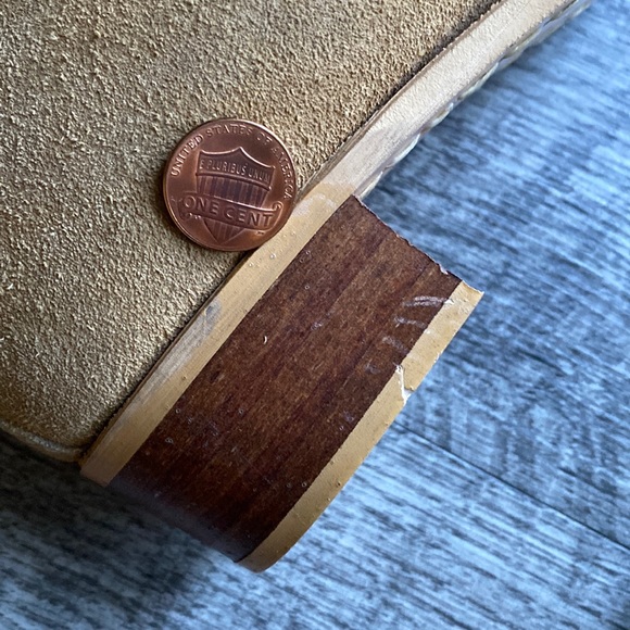 VINTAGE Riedell | Model 130M BOOTS ONLY Mens Size 5 Tan Discontinued Rental W6.5 - Picture 14 of 17